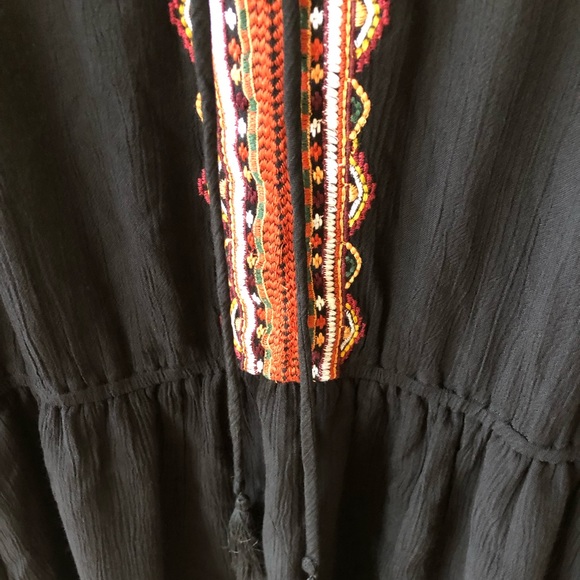 True Destiny Embroidered Cold Shoulder Dress - Picture 7 of 7